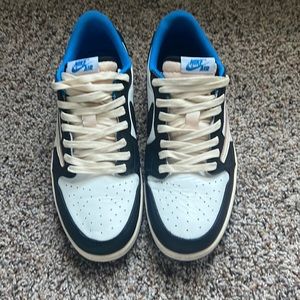 Jordan 1 Low Travis Scott Fragment Design Sz 10